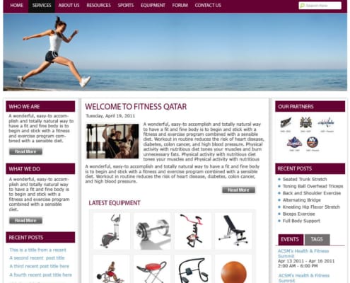 Design Portfolio FitnessQatar 495x400 - Design Portfolio